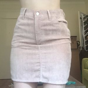 NWT Motel corduroy dusty pink pencil skirt